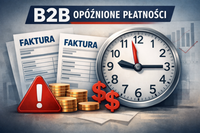 opóźnienia w płatnościach B2B
