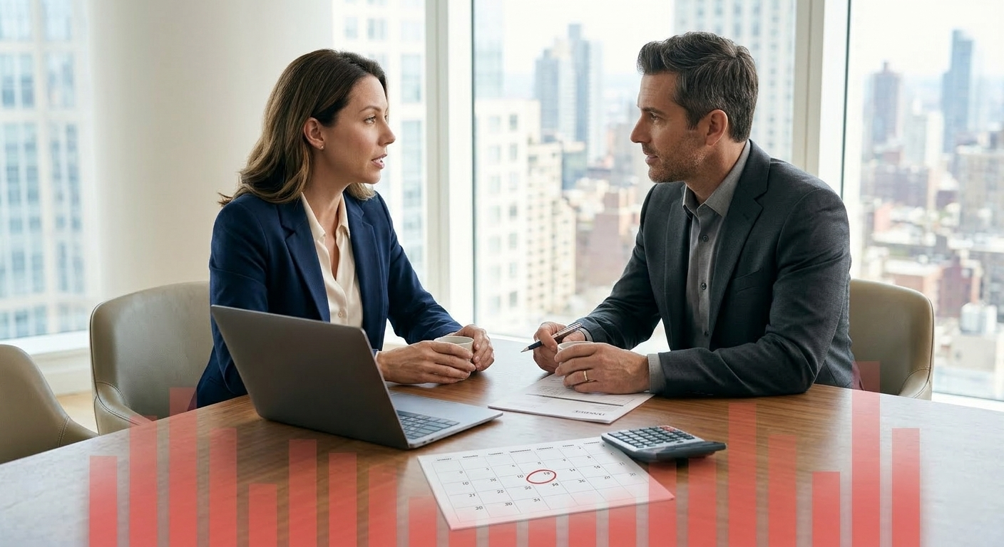 Spokojna rozmowa z kontrahentem o terminie zapłaty